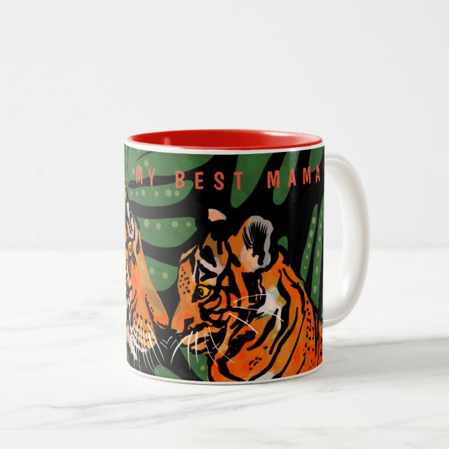 TASSE 2 COULEURS MA MEILLEURE MAMA (Devant droit)