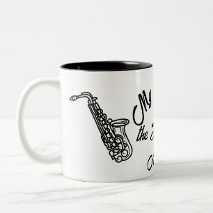 Tasse 2 Couleurs MA PASSION est le saxophone