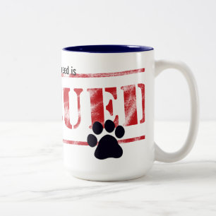 Tasse 2 Couleurs Ma race préférée est secourue