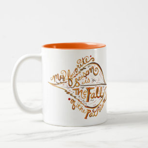 Tasse 2 Couleurs Ma saison préférée est la chute du patriarcat