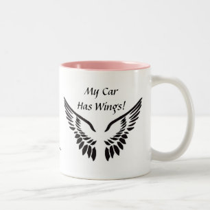 Tasse 2 Couleurs Ma Voiture A Des Ailes !