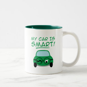 Tasse 2 Couleurs Ma voiture est intelligente