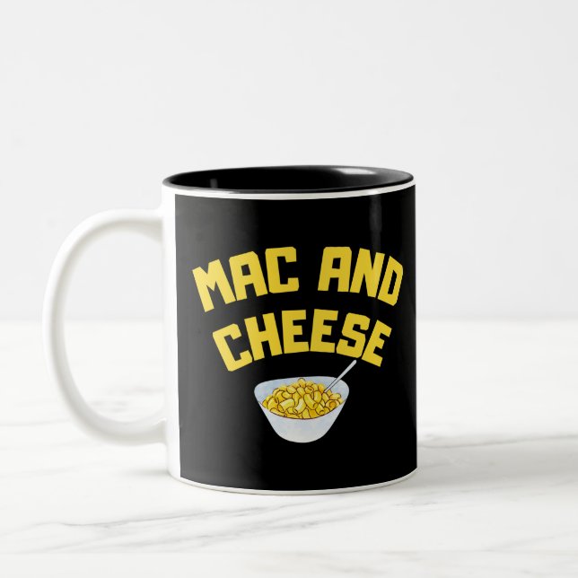 Tasse 2 Couleurs Mac Et Fromage| Macaroni Et Fromage (Gauche)