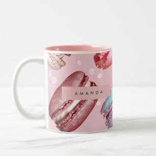 Tasse 2 Couleurs Macaron pastel élégant personnalisé