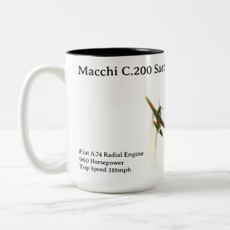 Tasse 2 Couleurs Macchi C.200 Saetta