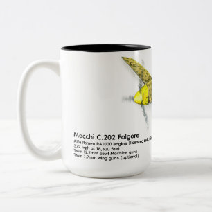 Tasse 2 Couleurs Macchi C.202 Folgore