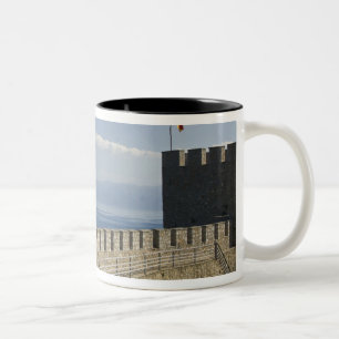 Tasse 2 Couleurs MACÉDOINE, Ohrid. Château de Car Samoil - Château 