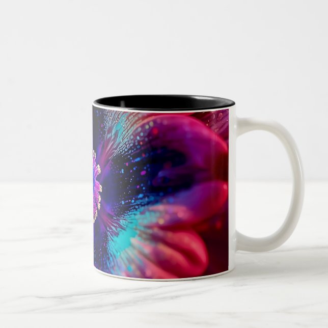Tasse 2 Couleurs Macro Radiant Riot (Droit)