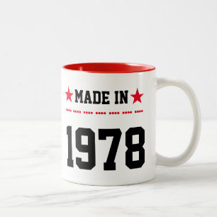 Tasse 2 Couleurs Made en 1978