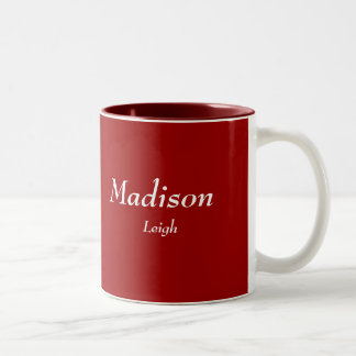 Tasse 2 Couleurs Madison, Leigh