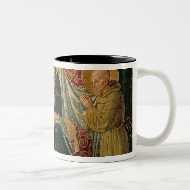 Tasse 2 Couleurs Madonna et enfant 2 (Droit)