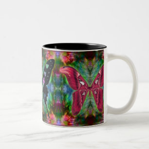 Tasse 2 Couleurs Magie III de papillon