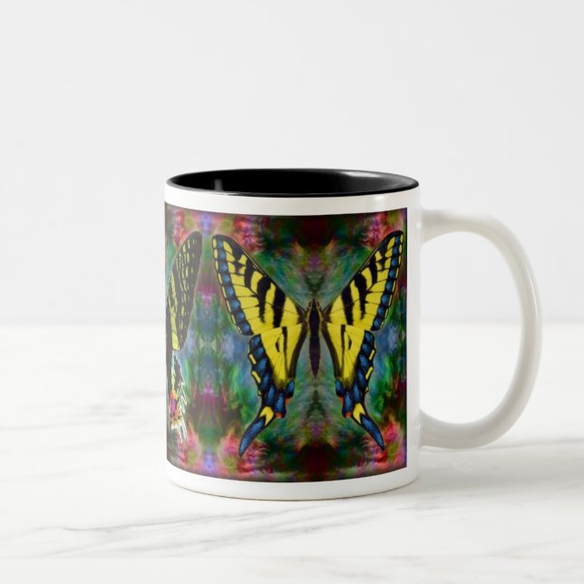Tasse 2 Couleurs Magie IV de papillon (Droit)
