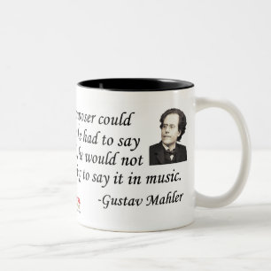 Tasse 2 Couleurs Mahler sur la composition
