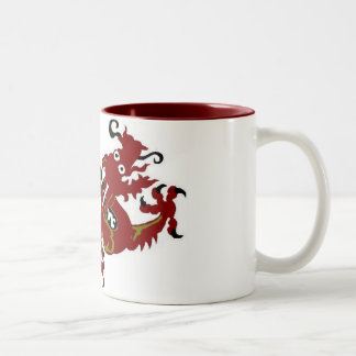 Tasse 2 Couleurs Mail de chance de dragon