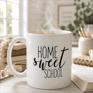 Tasse 2 Couleurs Maison douce école pour les parents d'élèves à dom