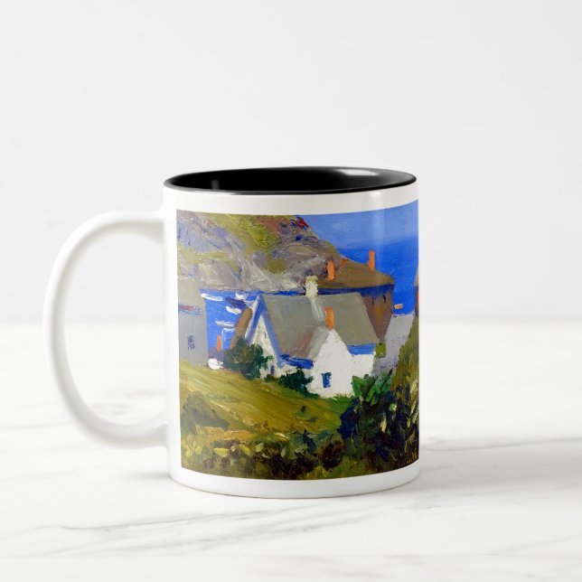 Tasse 2 Couleurs Maison Monhegan d'Edward Hopper (Gauche)
