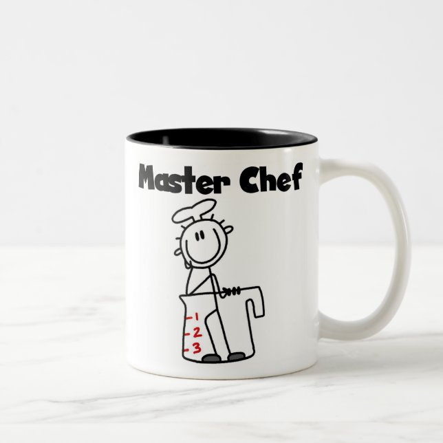 Tasse 2 Couleurs Maître Chef (Droit)