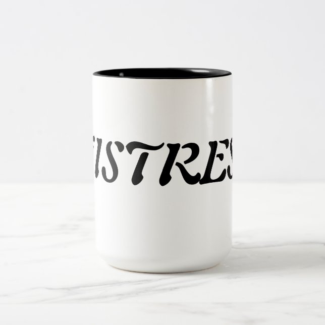 TASSE 2 COULEURS MAÎTRESSE (Centre)