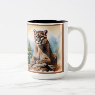 Tasse 2 Couleurs "Majesté du désert" Personnalisable