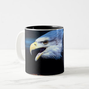 Tasse 2 Couleurs Majestic Bald Eagle