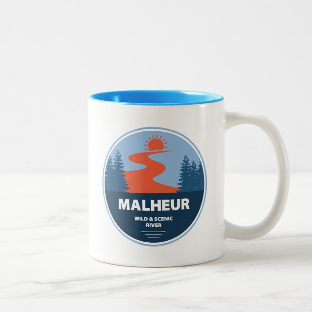 Tasse 2 Couleurs Malheur Wild Et Pittoresque River Oregon (Droit)
