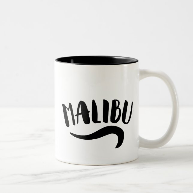 Tasse 2 Couleurs Malibu Californie (Droit)