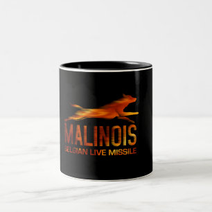 Tasse 2 Couleurs Malinois - berger belge - Mechelaar - Maligator