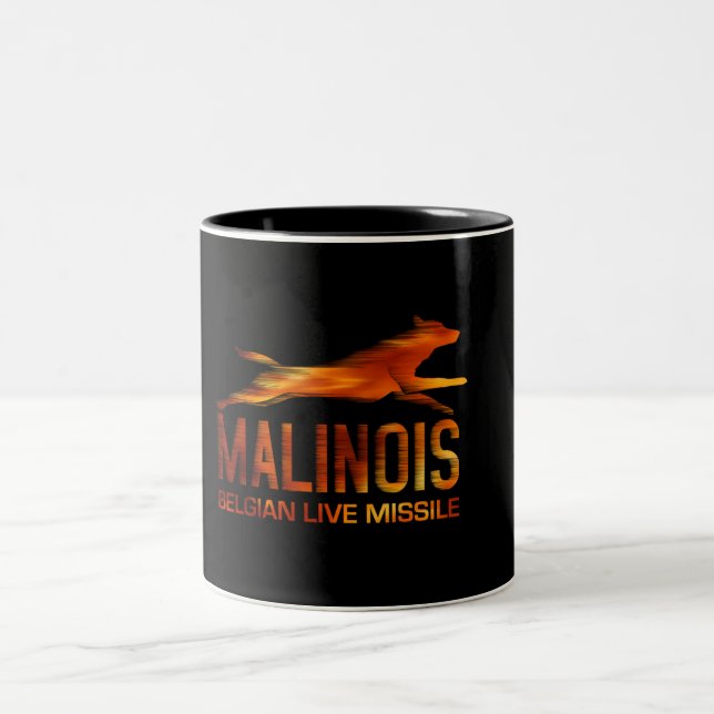 Tasse 2 Couleurs Malinois - berger belge - Mechelaar - Maligator (Centre)