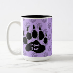 Tasse 2 Couleurs Mama Bear Maman Famille Musique