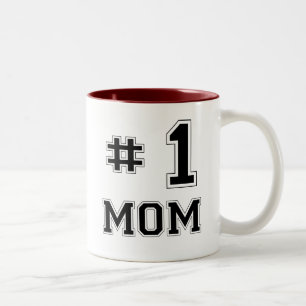 Tasse 2 Couleurs Maman #1 (maman de numéro un)