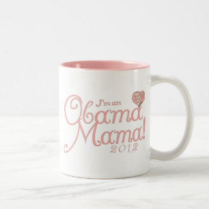 Tasse 2 Couleurs Maman 2012 vitesse d'Obama