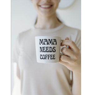 Tasse 2 Couleurs Maman a besoin d'un café