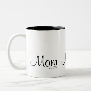 Tasse 2 Couleurs Maman a établi un nouveau cadeau pour maman