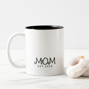 Tasse 2 Couleurs Maman a établi un nouveau cadeau pour maman