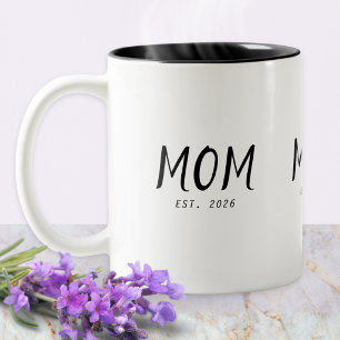 Tasse 2 Couleurs Maman a établi un nouveau cadeau pour maman