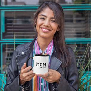 Tasse 2 Couleurs Maman a établi un nouveau cadeau pour maman