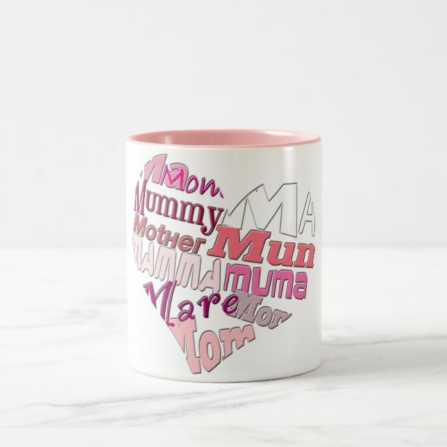 Tasse 2 Couleurs Maman d'amour (Centre)