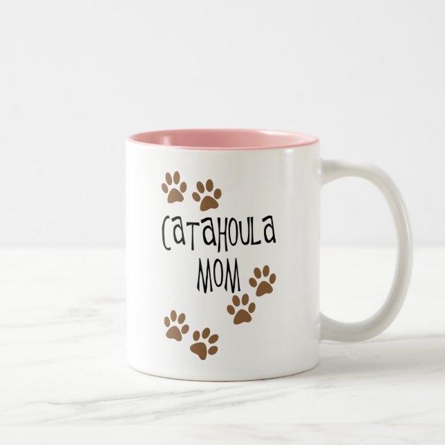 Tasse 2 Couleurs Maman de Catahoula (Droit)