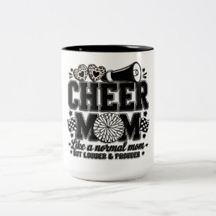Tasse 2 Couleurs Maman de cheerleader mignonne