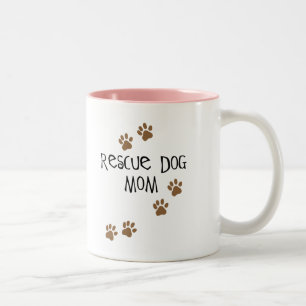 Tasse 2 Couleurs Maman de chien de délivrance