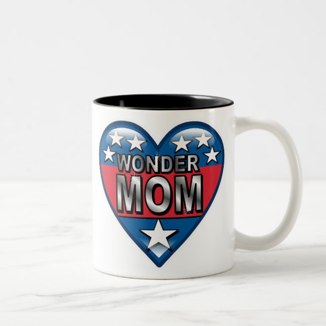 Tasse 2 Couleurs Maman de merveille (Droit)
