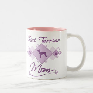 Tasse 2 Couleurs Maman de Rat terrier