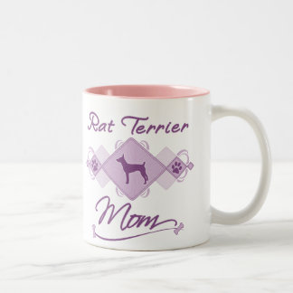 Tasse 2 Couleurs Maman de Rat terrier