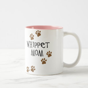 Tasse 2 Couleurs Maman de whippet pour des mamans de chien de