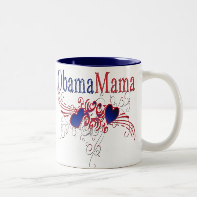 Tasse 2 Couleurs Maman d'Obama (Droit)
