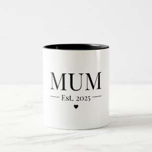 Tasse 2 Couleurs Maman Établie 2025