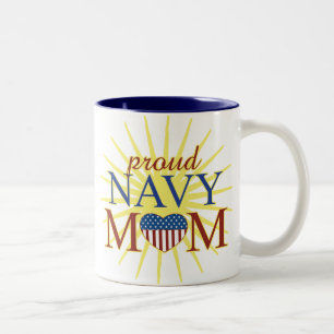 Tasse 2 Couleurs Maman fière de marine
