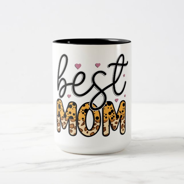 Tasse 2 Couleurs Maman préférée adorable  (Centre)