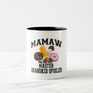 Tasse 2 Couleurs Mamaw, l'arnaqueur de petits-enfants